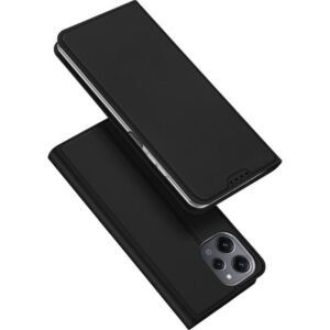 Nugarėlės dėklai Dux Ducis  Dux Ducis Skin Pro eco-leather case for Xiaomi Redmi 12 / Redmi 12R - black 