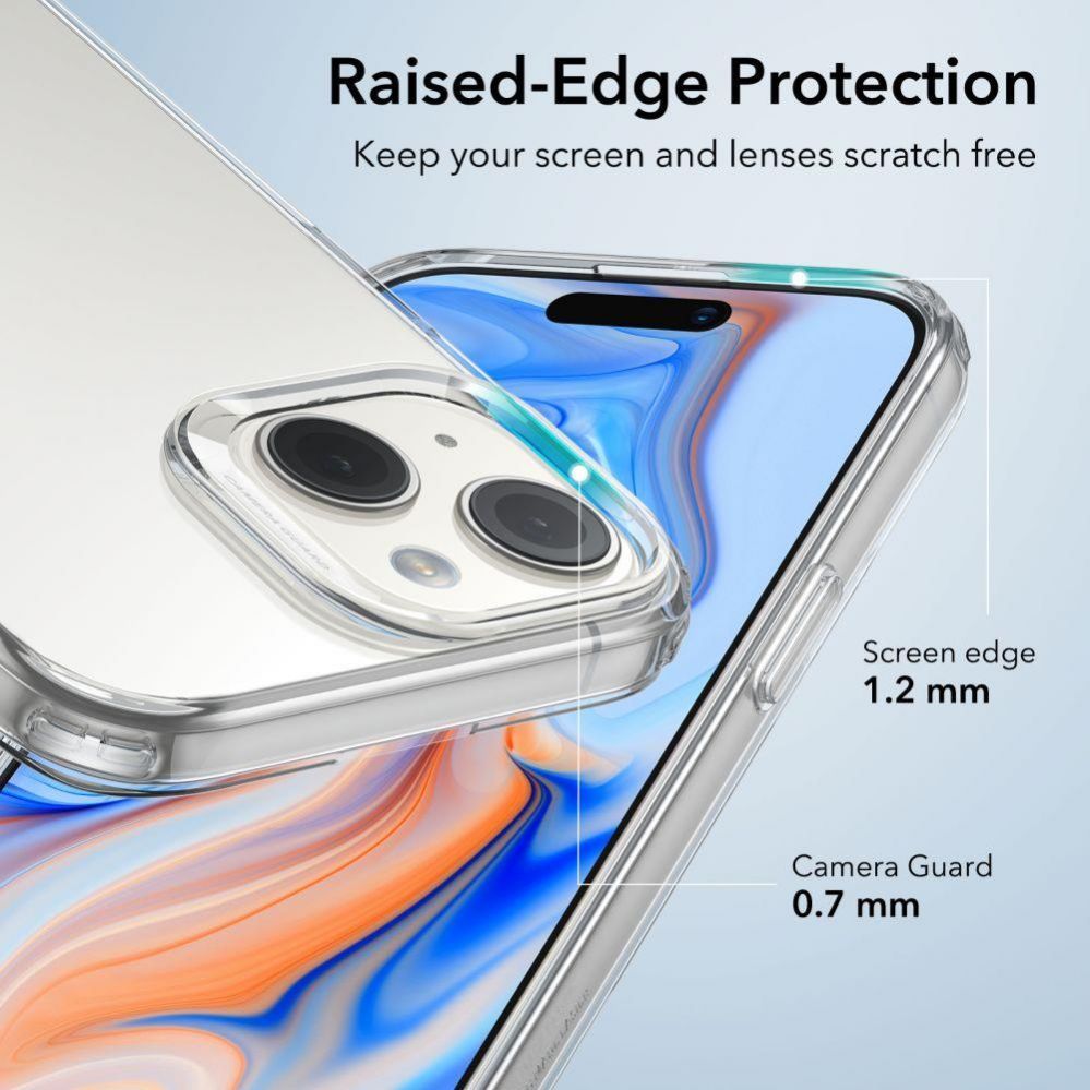 Aizmugurējais vāciņš ESR ESR Project Zero iPhone 15 Case - Clear