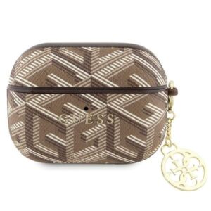 Aizmugurējais vāciņš Guess  Guess GUAPPGCE4CW case for AirPods Pro - brown GCube Charm