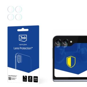 Protective glass 3MK  Samsung Galaxy Z Flip 5 (Front) - 3mk Lens Protection 