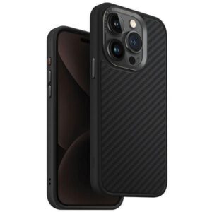 Nugarėlės dėklai UNIQ  Uniq Keva Magclick Charging case for iPhone 15 Pro - black 