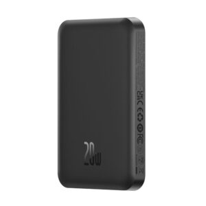 Ārējais akumulators Baseus  Baseus mini power bank 5000mAh 20W + USB-C cable (20V/3A) - black