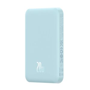 Ārējais akumulators Baseus  Baseus mini power bank 5000mAh 20W + USB-C cable (20V/3A) - blue