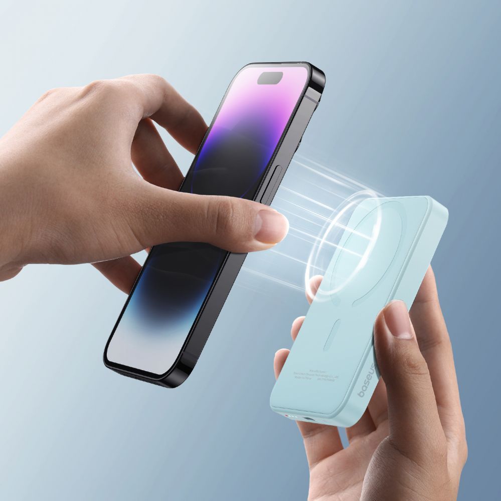 Power bank Baseus Baseus mini power bank 5000mAh 20W + USB-C cable (20V/3A) - blue