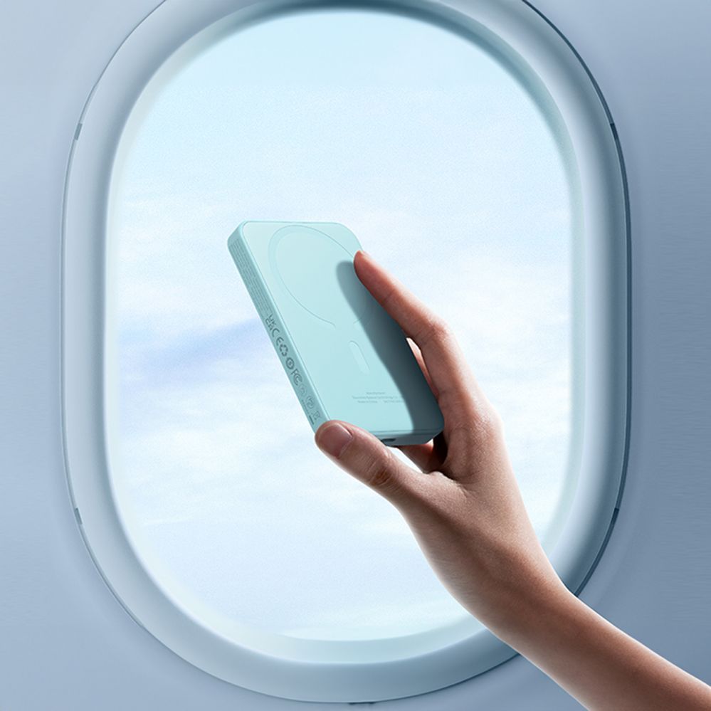 Power bank Baseus Baseus mini power bank 5000mAh 20W + USB-C cable (20V/3A) - blue