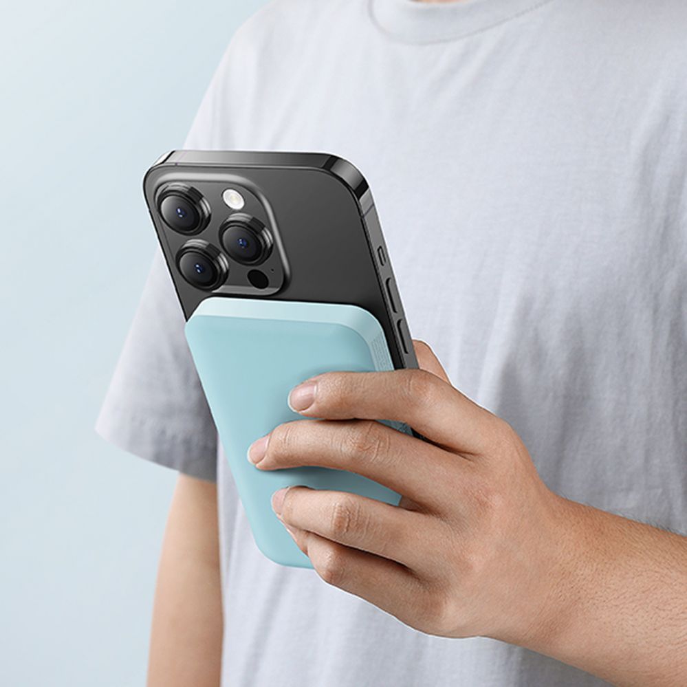 Power bank Baseus Baseus mini power bank 5000mAh 20W + USB-C cable (20V/3A) - blue