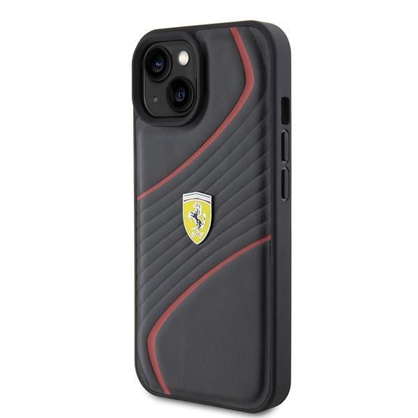 Tagakaaned Ferrari Ferrari FEHCP15SPTWK iPhone 15 6.1" black/black hardcase Twist Metal Logo