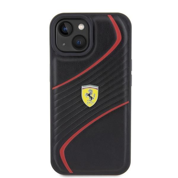 Tagakaaned Ferrari Ferrari FEHCP15SPTWK iPhone 15 6.1" black/black hardcase Twist Metal Logo