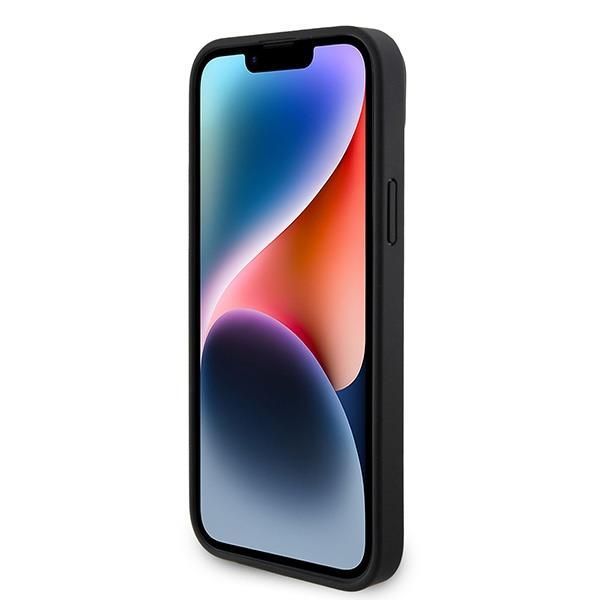 Tagakaaned Guess Guess GUHCP15MP4TDSCPK iPhone 15 Plus 6.7" black/black hardcase Crossbody 4G Metal Logo