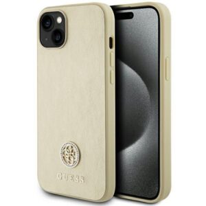 Aizmugurējais vāciņš Guess  Guess GUHCP15MPS4DGPD iPhone 15 Plus 6.7" gold/gold hardcase Strass Metal Logo