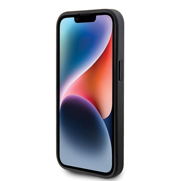 Tagakaaned Guess Guess GUHCP15MPS4DGPK iPhone 15 Plus 6.7" black/black hardcase Strass Metal Logo