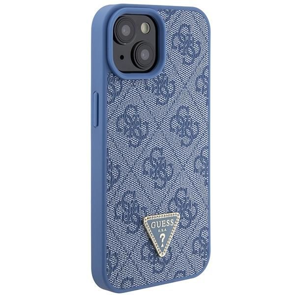 Tagakaaned Guess Guess GUHCP15SP4TDSCPB iPhone 15 6.1" blue/blue hardcase Crossbody 4G Metal Logo
