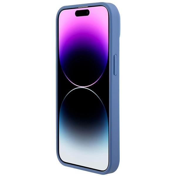 Tagakaaned Guess Guess GUHCP15SP4TDSCPB iPhone 15 6.1" blue/blue hardcase Crossbody 4G Metal Logo