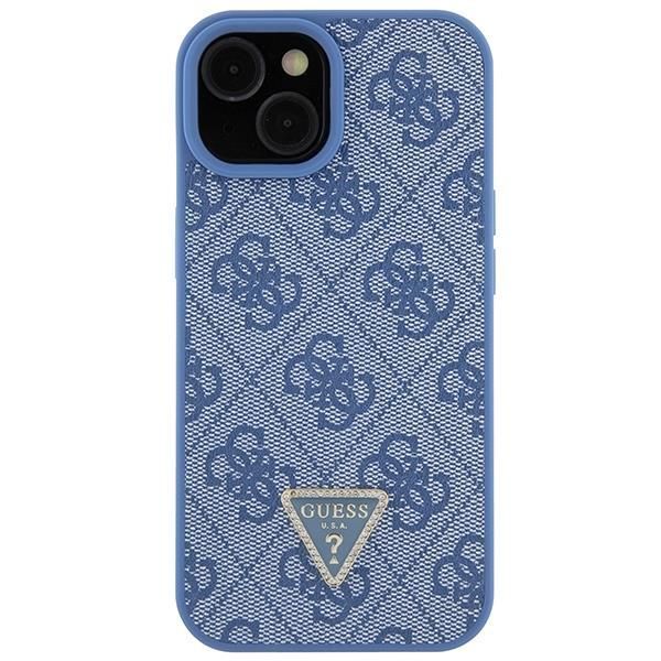 Tagakaaned Guess Guess GUHCP15SP4TDSCPB iPhone 15 6.1" blue/blue hardcase Crossbody 4G Metal Logo