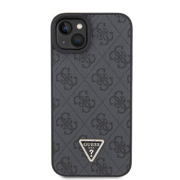 Tagakaaned Guess Guess GUHCP15SP4TDSCPK iPhone 15 6.1" black/black hardcase Crossbody 4G Metal Logo