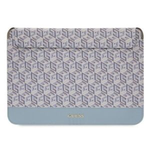 Aizmugurējais vāciņš Guess  Guess GCube Stripes case for a 16" laptop - blue