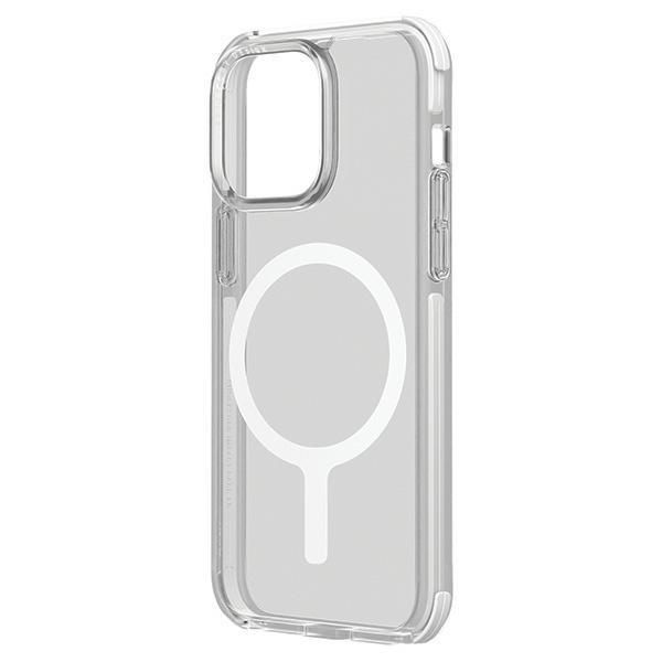 Back panel cover UNIQ Uniq Combat Magclick Charging case for iPhone 15 Plus - white