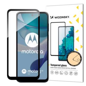 Apsauginiai stiklai Wozinsky  Wozinsky Full Glue Tempered Glass for Motorola Moto G53 