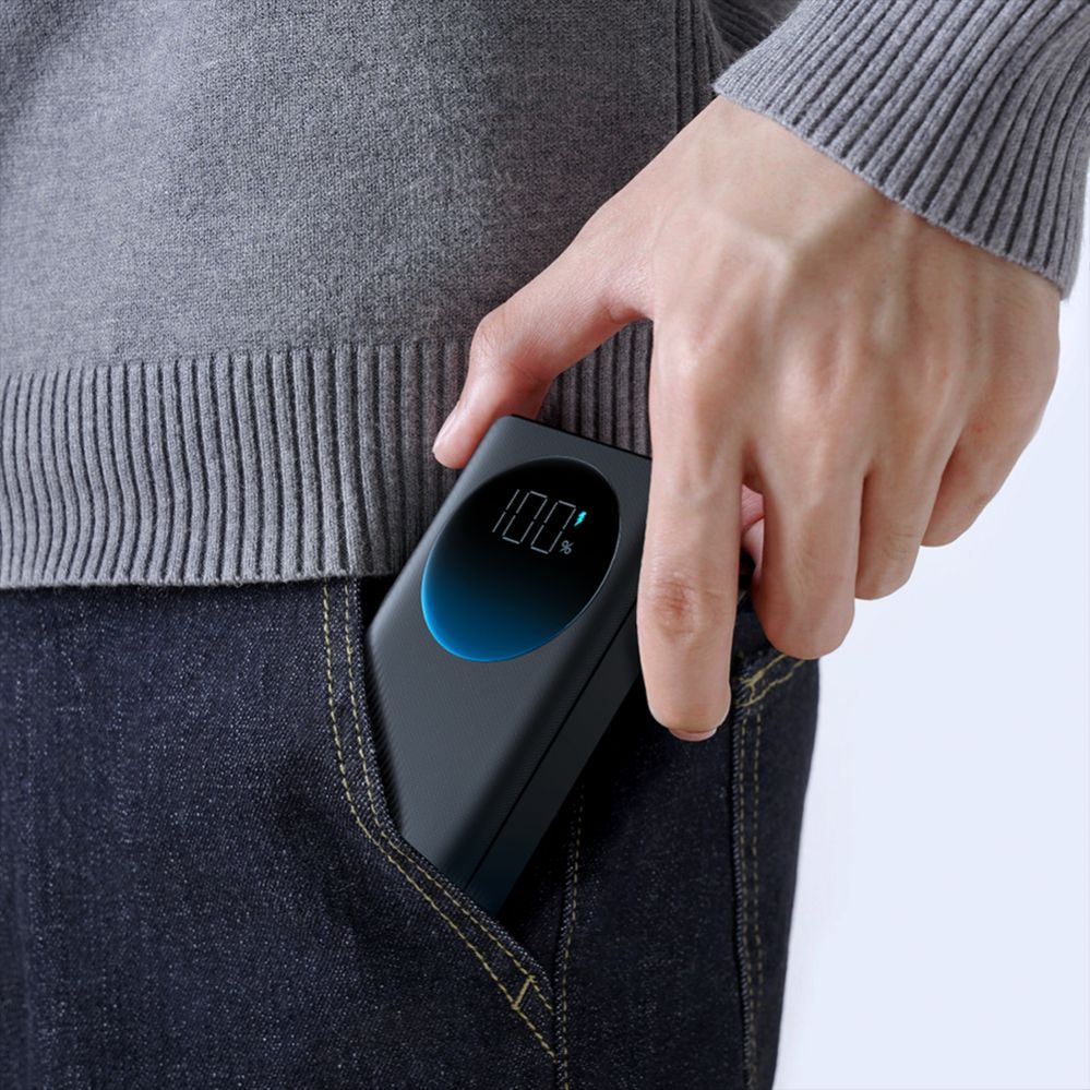 Väline aku Joyroom Joyroom powerbank 10000mAh 30W black (JR-PBF01)