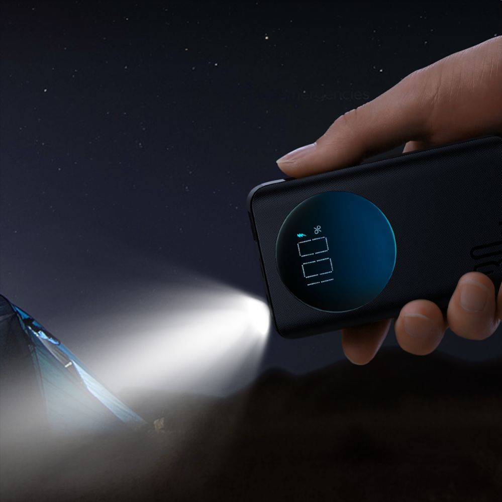 Väline aku Joyroom Joyroom powerbank 10000mAh 30W black (JR-PBF01)