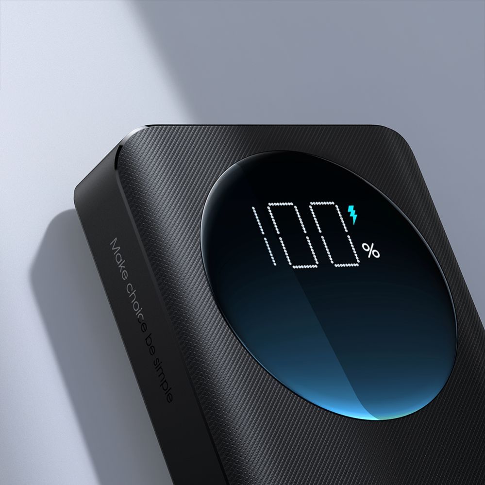 Väline aku Joyroom Joyroom powerbank 10000mAh 30W black (JR-PBF01)