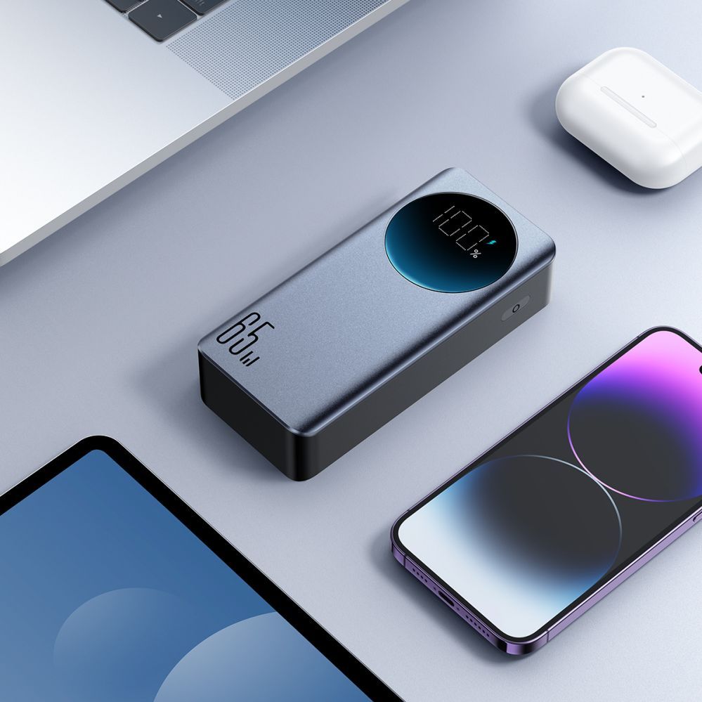 Väline aku Joyroom Joyroom 30000mAh 65W power bank with digital display (JR-PBF05) - black