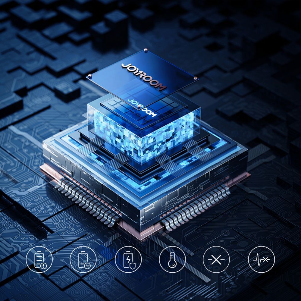 Väline aku Joyroom Joyroom 30000mAh 65W power bank with digital display (JR-PBF05) - black