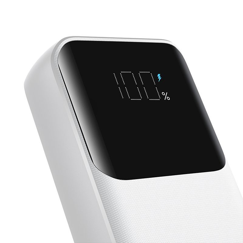 Väline aku Joyroom Mini power bank with built-in cables Joyroom JR-PBC06 30W 10000mAh - white