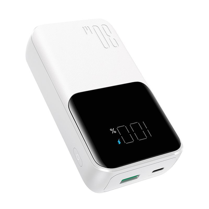 Väline aku Joyroom Mini power bank with built-in cables Joyroom JR-PBC06 30W 10000mAh - white