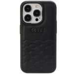 Tagakaaned Audi  Audi GT Synthetic Leather case for iPhone 15 Pro Max - black