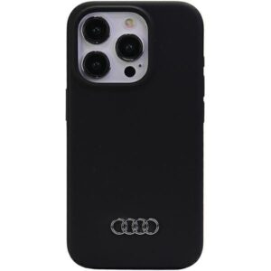 Nugarėlės dėklai Audi  Audi Silicone Case for iPhone 15 Pro Max - black