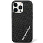 Чехол на заднюю панель Karl Lagerfeld  Karl Lagerfeld KLHCN613DMKRLK iPhone 11 / Xr 6.1" black/black hardcase 3D Rubber Multi Logo 