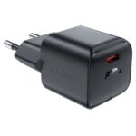 Adapteris Acefast  Acefast A73 Mini PD 20W GaN USB-C wall charger - black 