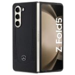 Nugarėlės dėklai Mercedes-Benz  Mercedes Leather Urban case for Samsung Galaxy Z Fold 5 - black 