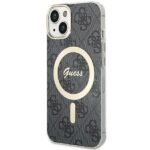Aizmugurējais vāciņš Guess  Guess IML 4G MagSafe case for iPhone 15 - black 