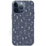 Back panel cover UNIQ  Uniq Coehl Prairie case for iPhone 15 Pro Max - navy blue 