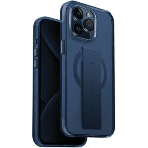 Nugarėlės dėklai UNIQ  Uniq Heldro Mag Magclick Charging case for iPhone 15 Pro Max - blue 