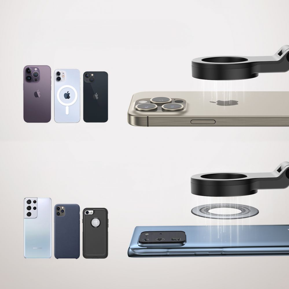 Auto turētājs Joyroom Joyroom JR-ZS365 magnetic phone travel holder - black