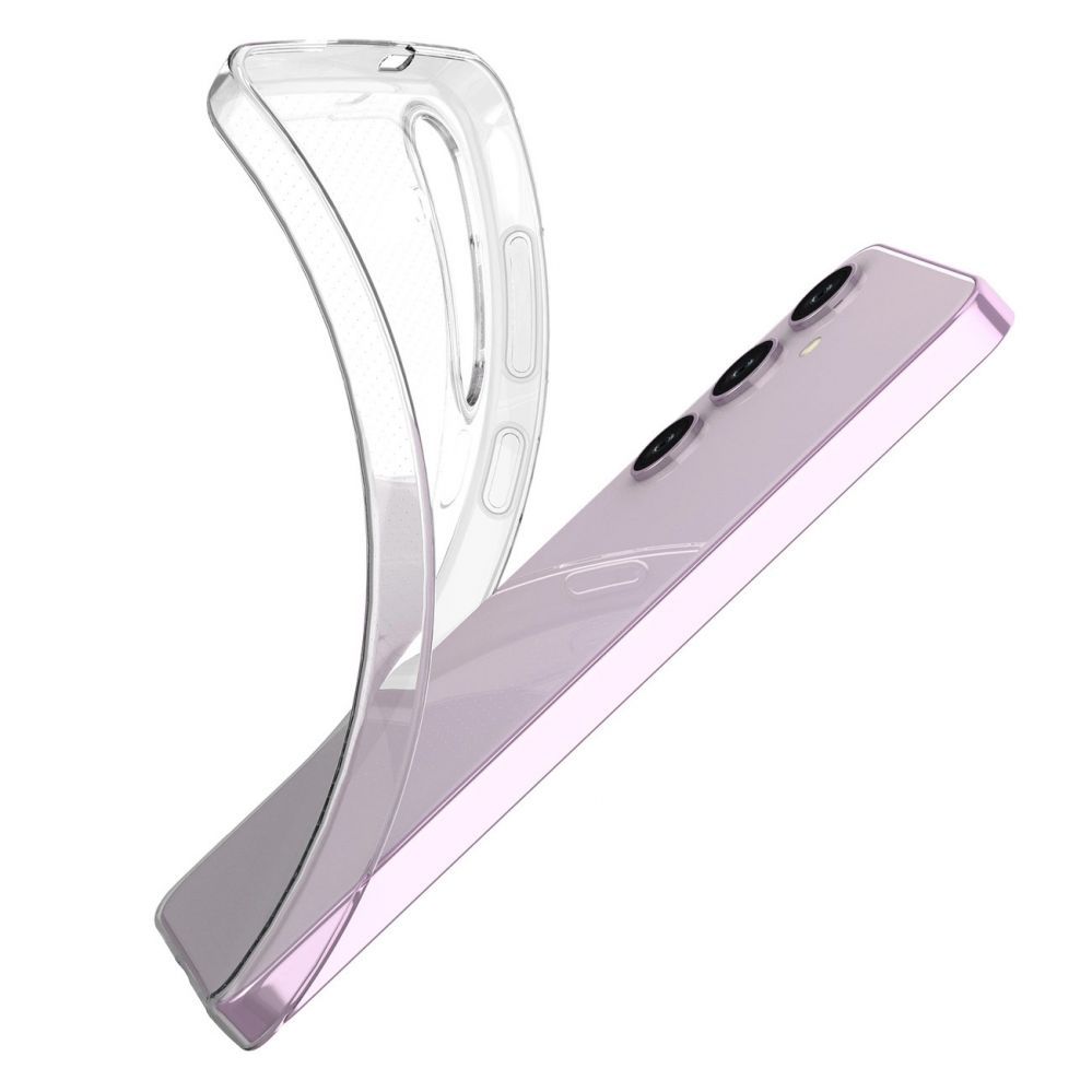 Back panel cover iLike - Ultra Clear case for Samsung Galaxy A55 - transparent Transparent