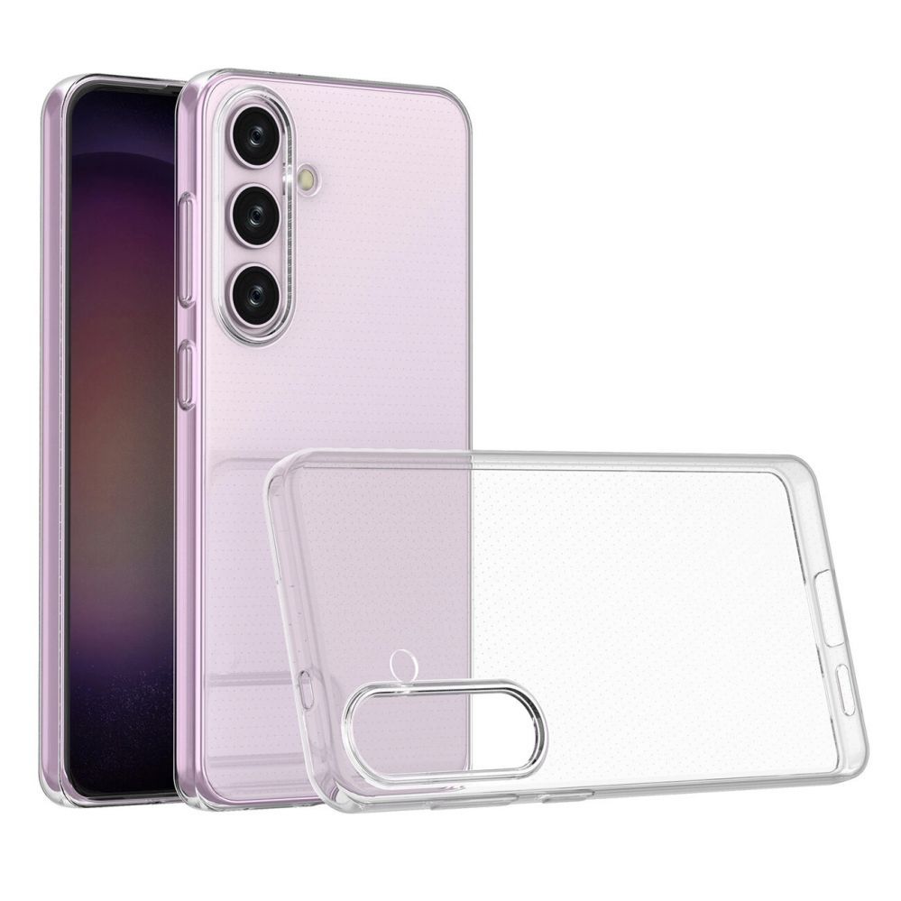 Back panel cover iLike - Ultra Clear case for Samsung Galaxy A55 - transparent Transparent