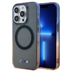 Tagakaaned BMW  BMW Gradient Bumper MagSafe case for iPhone 15 Pro Max - gray 