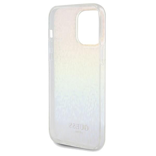 Back panel cover Guess Guess IML Faceted Mirror Disco Iridescent case for iPhone 13 Pro / 13 - multicolor