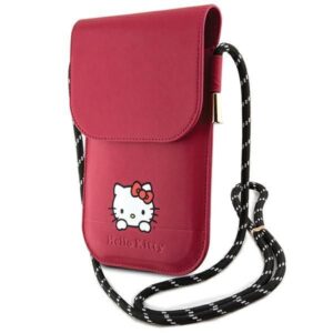 Ring Holder Hello Kitty  Hello Kitty Leather Daydreaming Cord bag - pink 