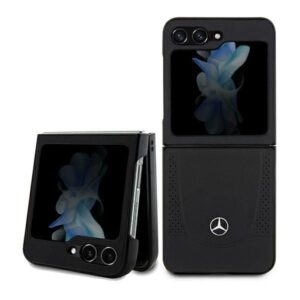 Aizmugurējais vāciņš Mercedes-Benz  Mercedes Leather Urban case for Samsung Galaxy Z Flip 5 - black 