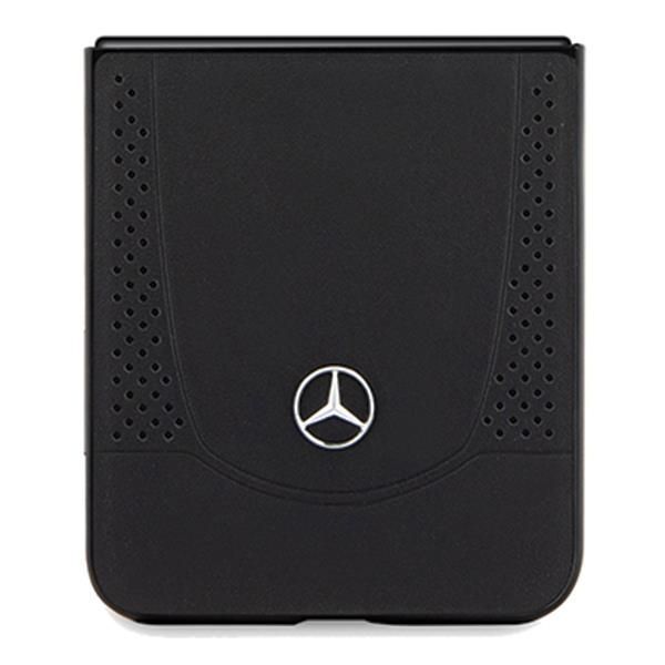 Tagakaaned Mercedes-Benz Mercedes Leather Urban case for Samsung Galaxy Z Flip 5 - black