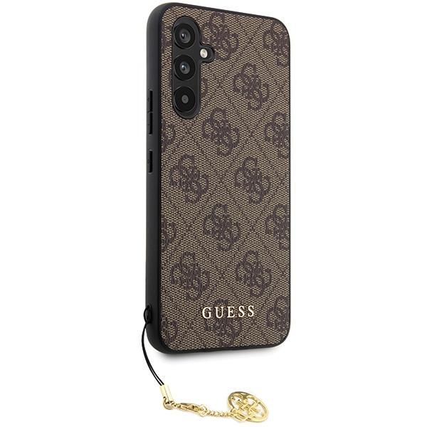 Tagakaaned Guess Guess GUHCS23FEGF4GBR S23 FE S711 brown/brown hardcase 4G Charms Collection