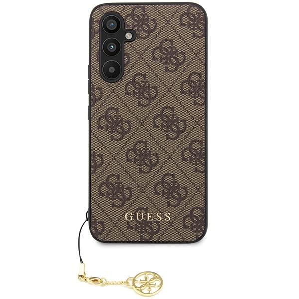 Tagakaaned Guess Guess GUHCS23FEGF4GBR S23 FE S711 brown/brown hardcase 4G Charms Collection