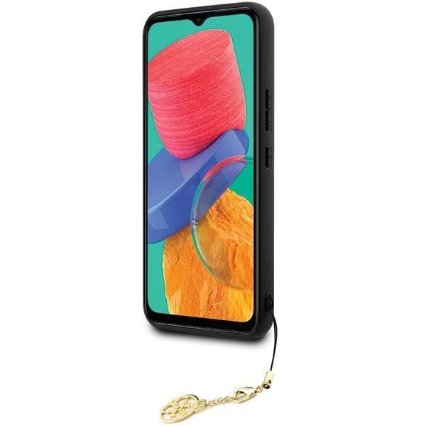 Tagakaaned Guess Guess GUHCS23FEGF4GBR S23 FE S711 brown/brown hardcase 4G Charms Collection