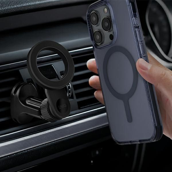 Auto turētājs UNIQ Uniq Trelix Car magnetic car holder for air vent - black