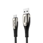 Кабель Joyroom  Joyroom Sharp Series S-M411 USB-A / micro USB 3A 1.2m Cable with Charging Indicator - Black 